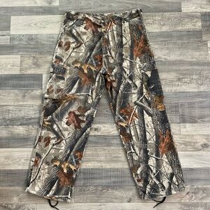 38x32 Liberty Camo Cargo Pants Men’s LARGE Realtree Hardwoods Adjustable Waist